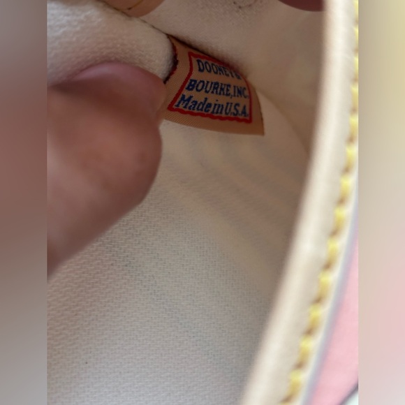 Dooney & Bourke Soft Pink Wristlet Bag Barbicore Preppy small - Picture 8 of 12